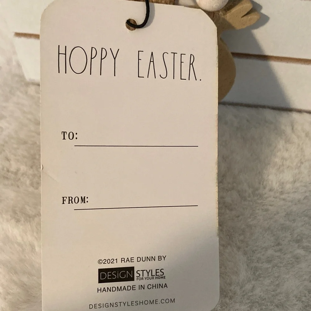 Rae Dunn Happy Easter Y’All Faux Stacked Books